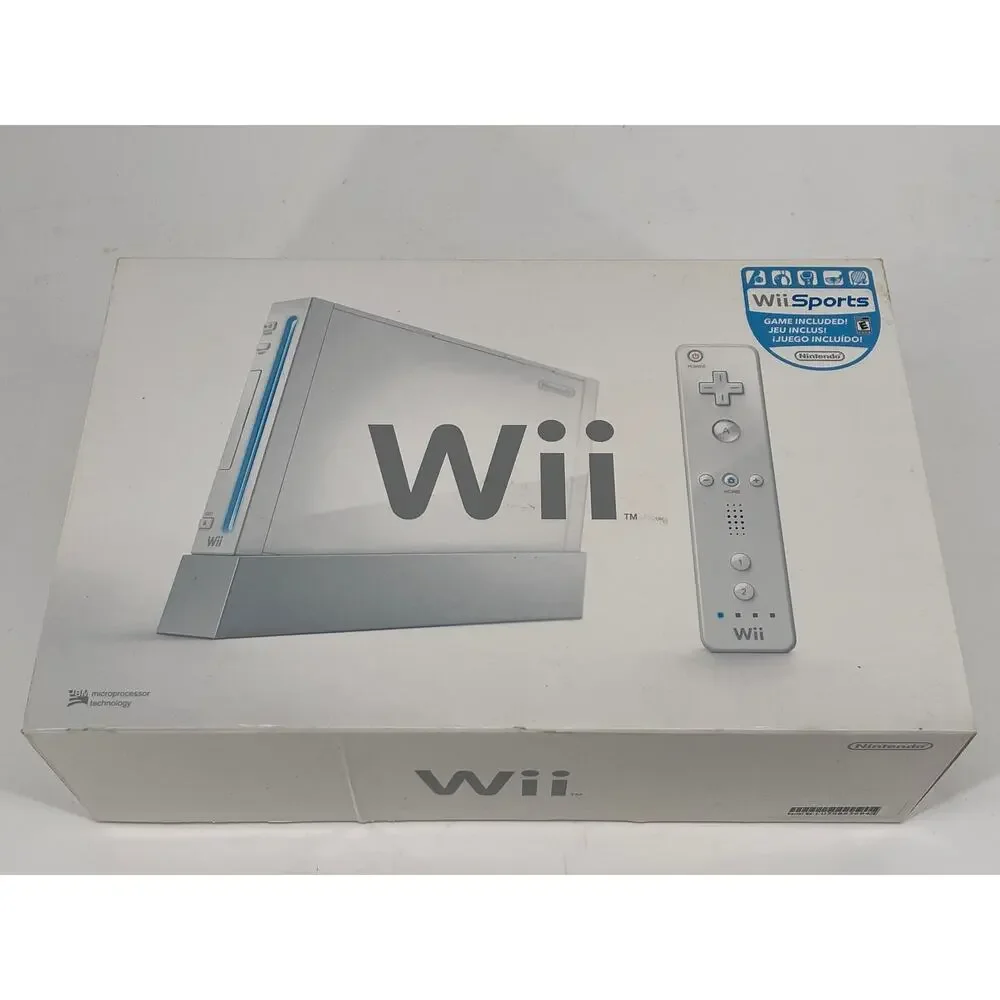 Nintendo Wii RVL-001 Home Console (White) - BRAND NEW